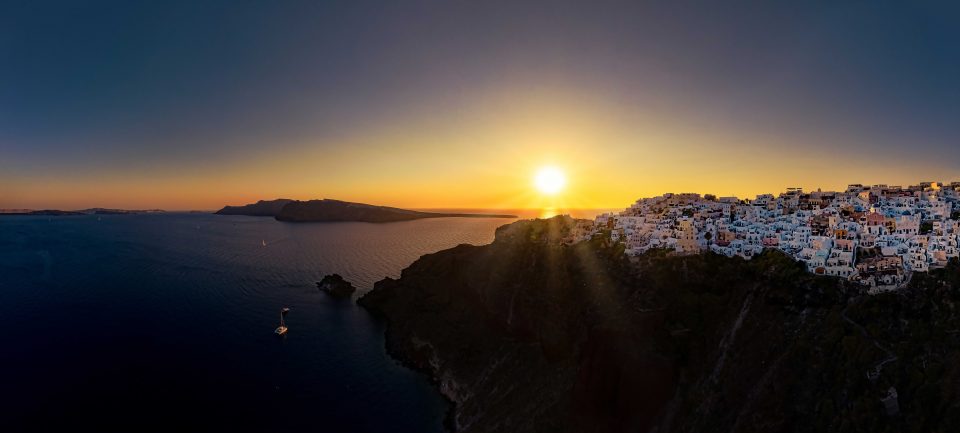 Santorini Sundown Oia Greece